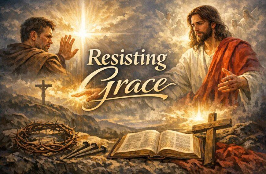 Bible Study About Grace: Part 12 – Resisting Grace