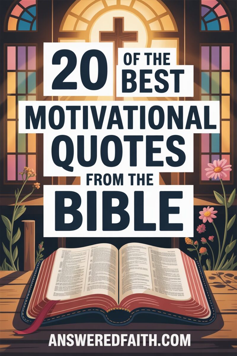 20 of the Best Motivational Quotes from the Bible