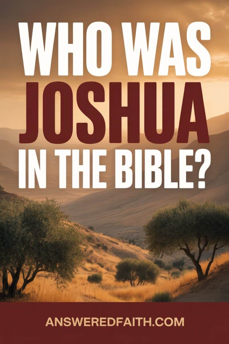 Bible Character Joshua: Leadership, Faith, and God's Miracles