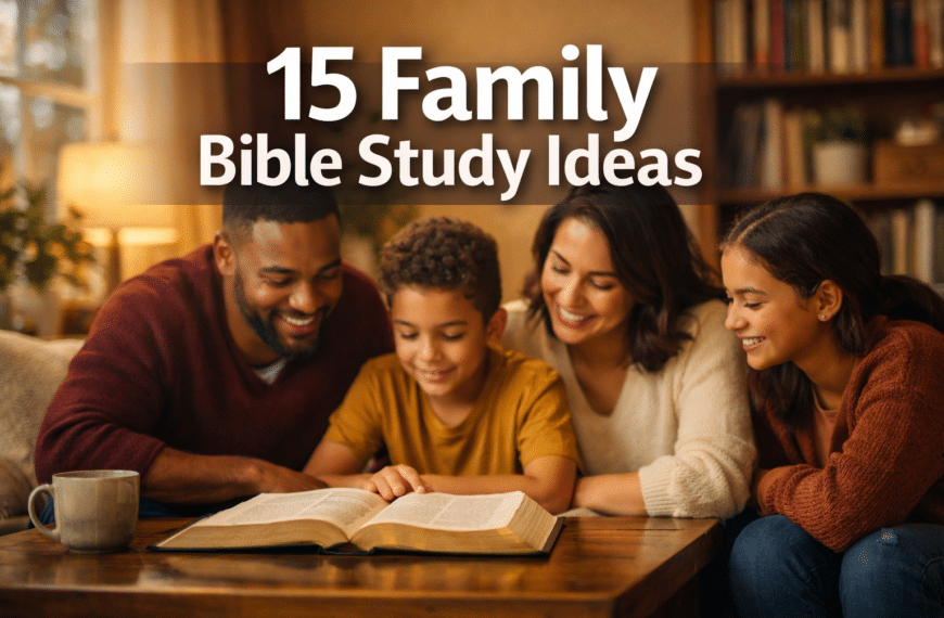 15 Family Bible Study Ideas That Will Transform Your Home Discipleship in 2026
