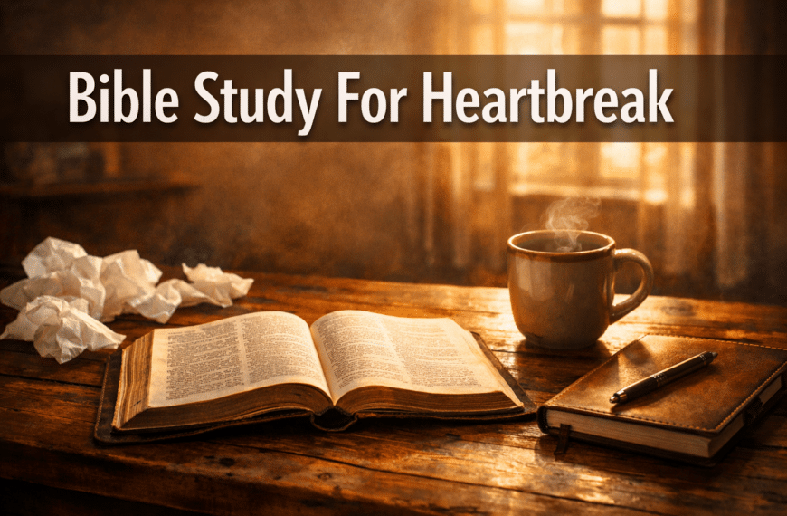 Bible Study For Heartbreak: Finding God’s Healing in Your Deepest Pain