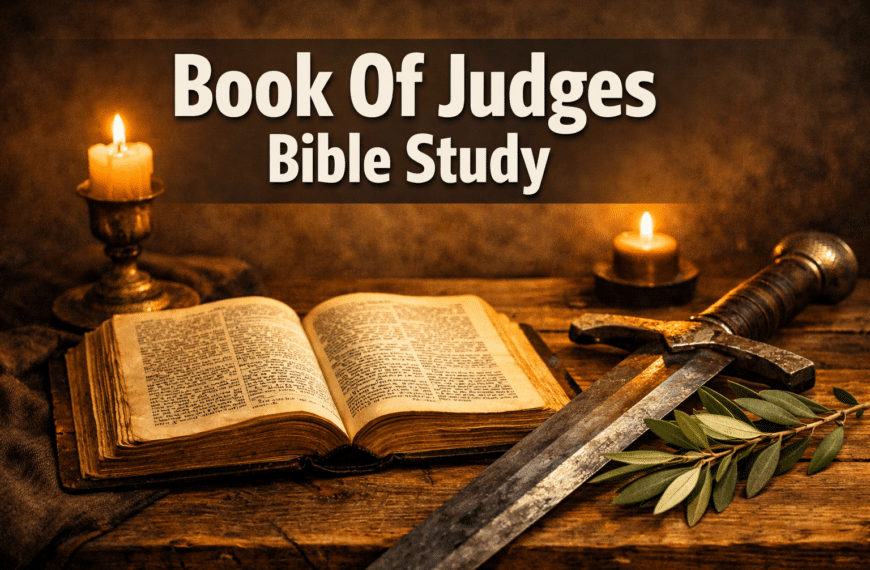 Book Of Judges Bible Study: A Complete Guide to Understanding God’s Faithfulness in Dark Times