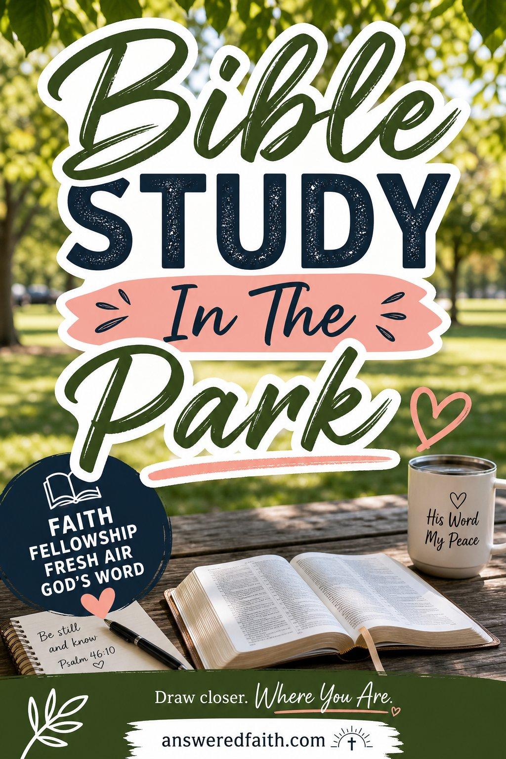 Bible Study In The Park