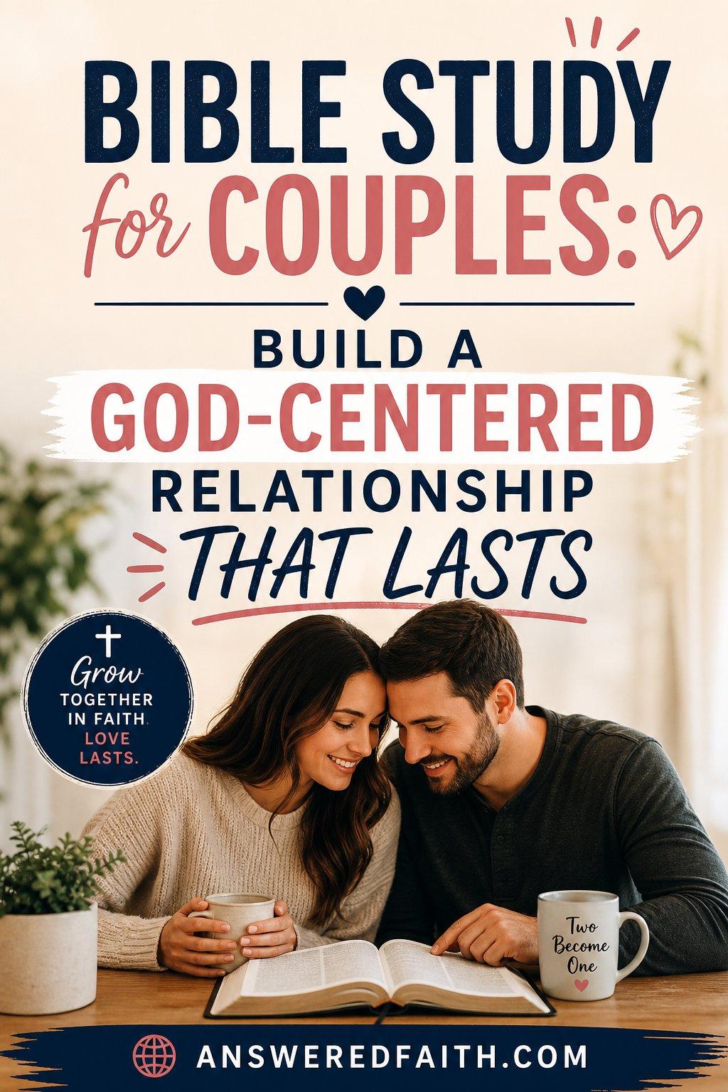 Bible Study for Couples Build a God Centered Relationship That Lasts