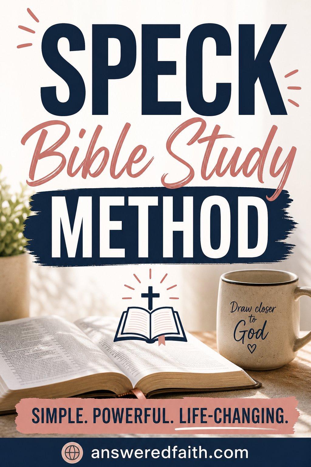 SPECK Bible Study Method