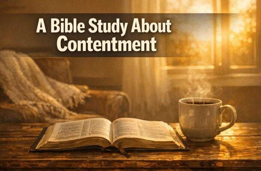 A Bible Study About Contentment: Finding Peace in Every Season of Life