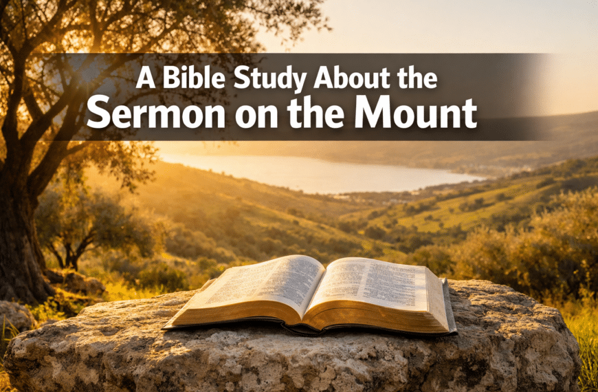 A Bible Study About the Sermon on the Mount: A Complete Guide to Kingdom Living