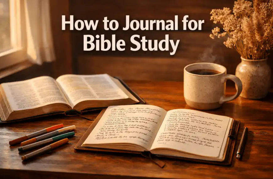 How to Journal for Bible Study: A Practical Guide to Deeper Scripture Connection