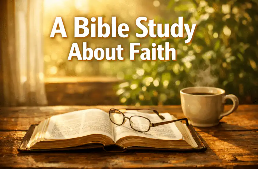 A Bible Study About Faith: Your Complete Guide to Growing Stronger in God 🙏