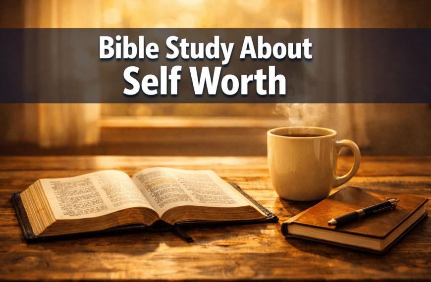 Bible Study About Self Worth: Discover What God Really Says About Your Value