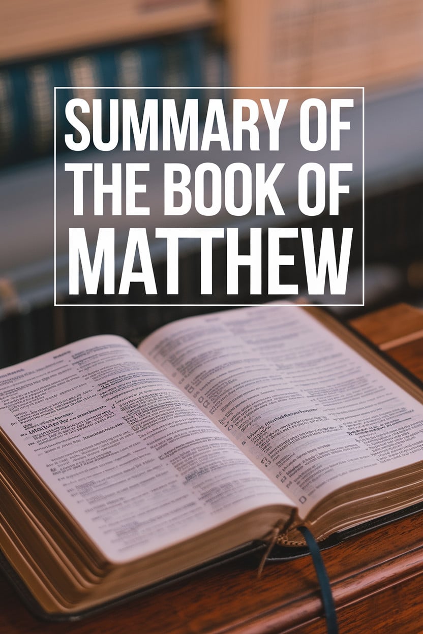 Explore the Gospel of Matthew: Transformative Insights