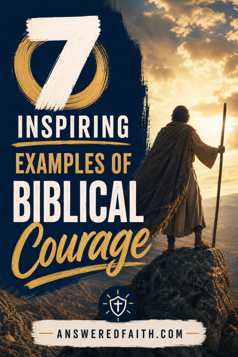 7 Inspiring Examples of Biblical Courage