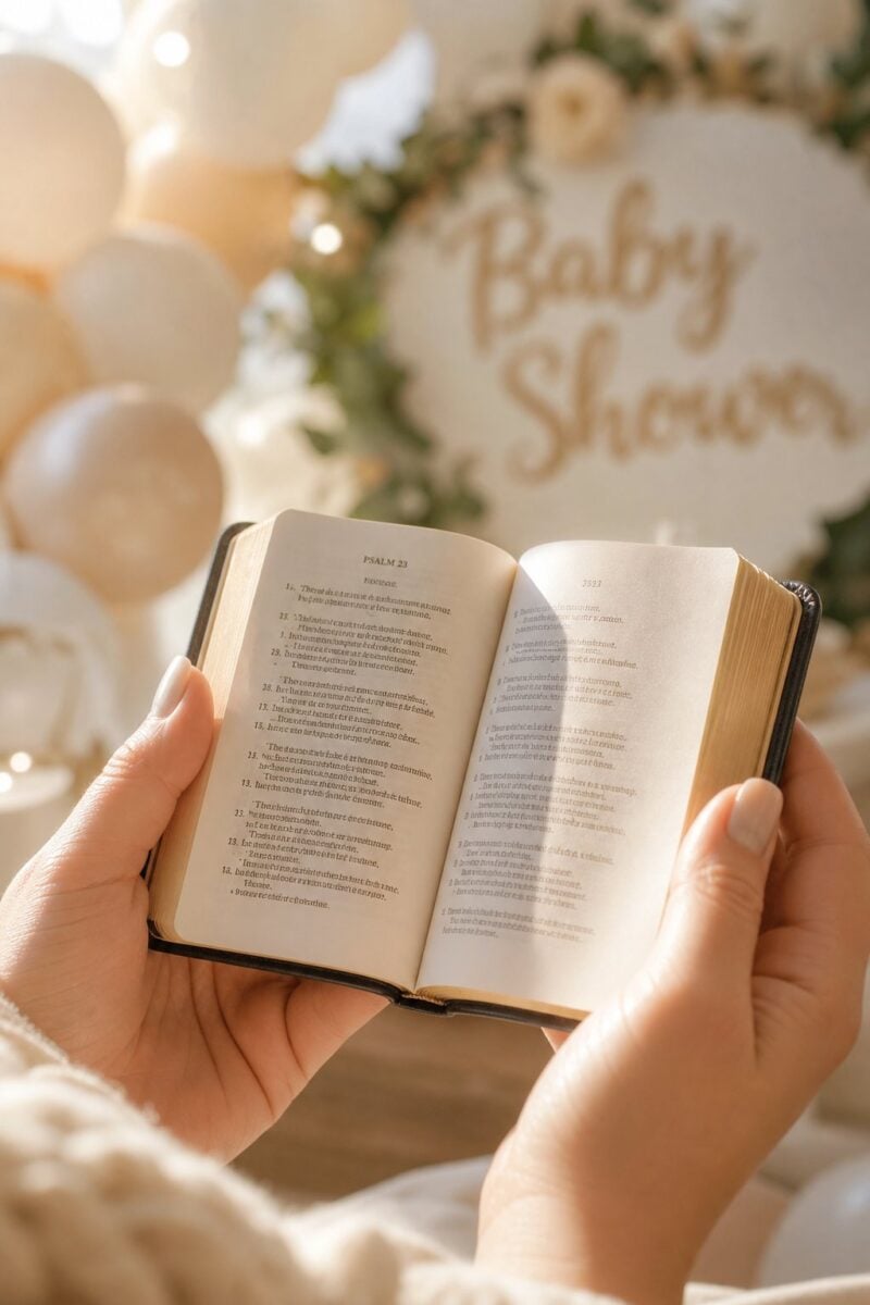 Why Scripture Belongs at a Baby Shower