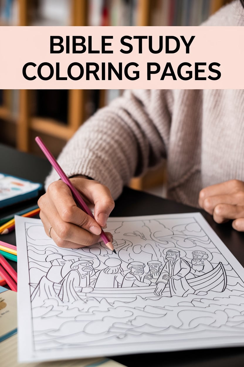 Bible Study Coloring Pages for - Bible Study Coloring Pages 2 