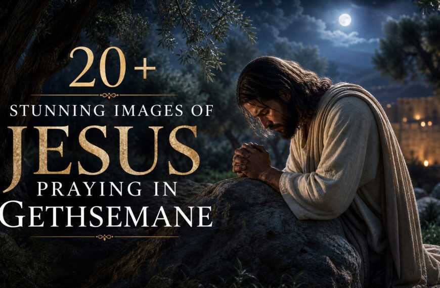 20+ Stunning Images of Jesus Praying in Gethsemane