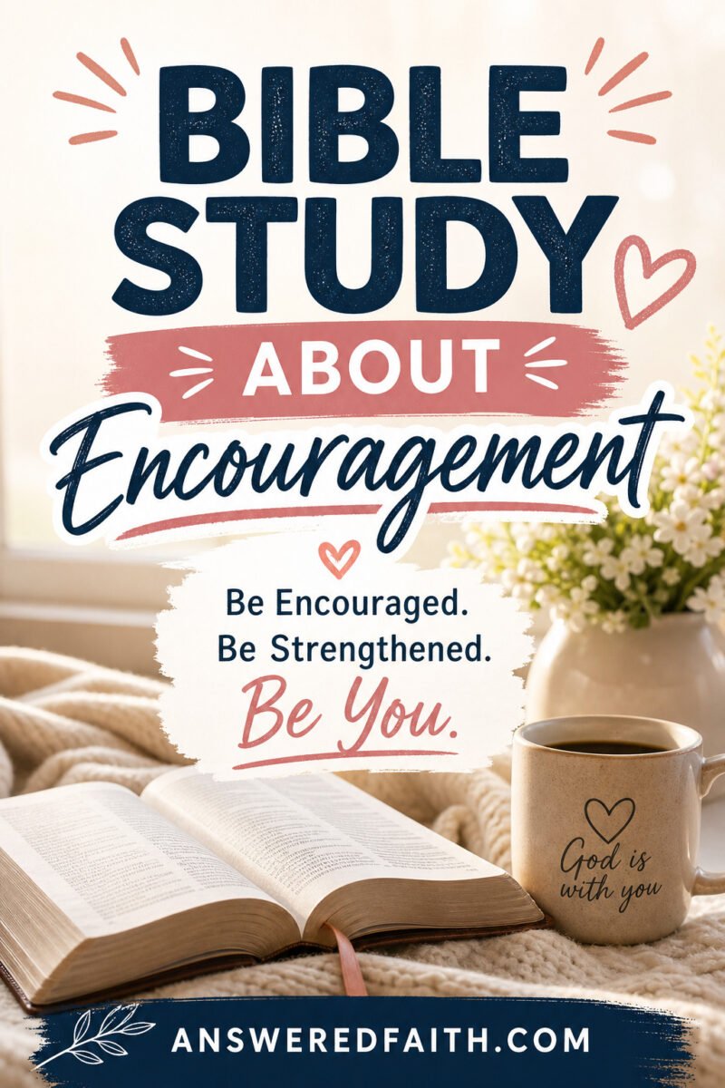 Bible Study About Encouragement