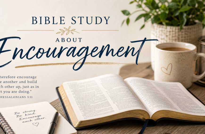 Bible Study About Encouragement f
