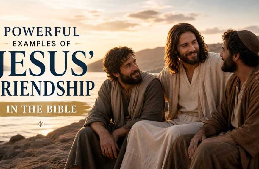 Powerful Examples of Jesus' Friendship in the Bible f