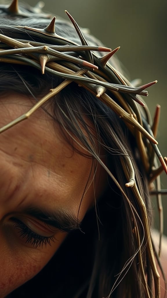 17+ Powerful Images of Jesus Wearing the Crown of Thorns