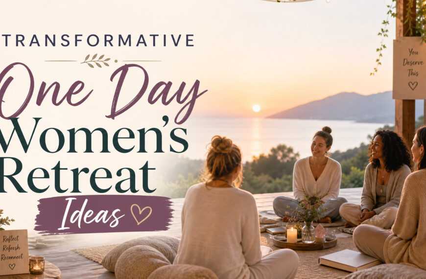 Transformative One Day Women's Retreat Ideas