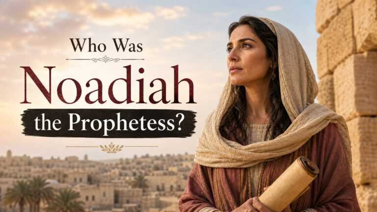 Who Was Noadiah the Prophetess