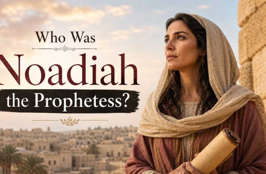 Who Was Noadiah the Prophetess