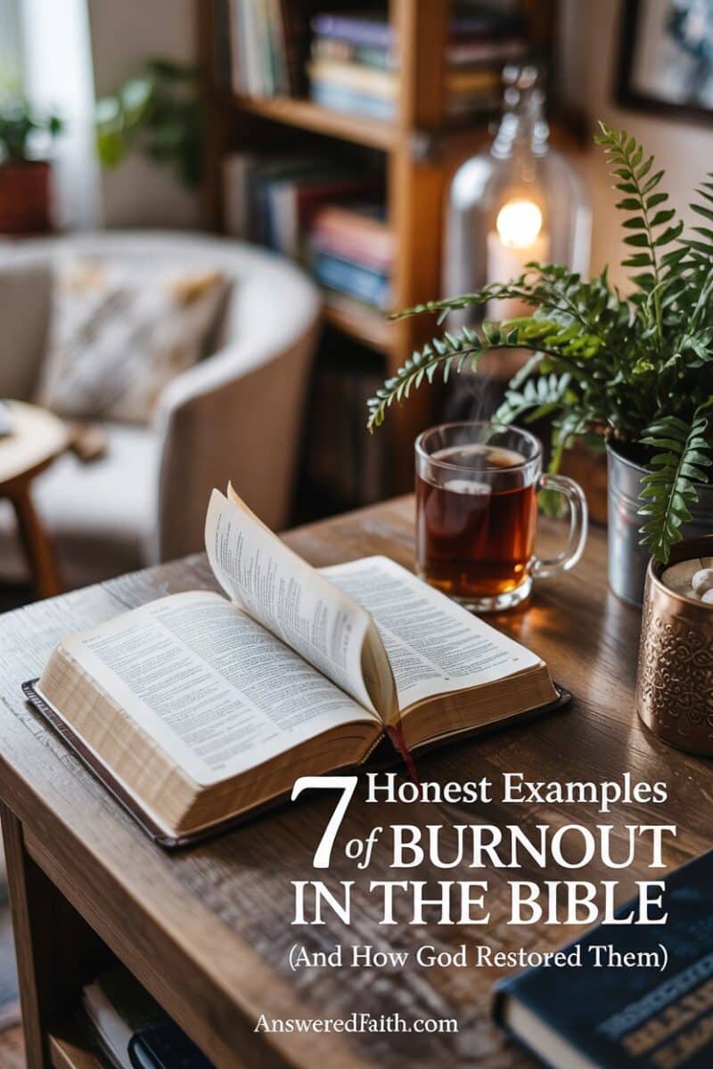 Examples of Burnout in Scripture and How God Revived His People