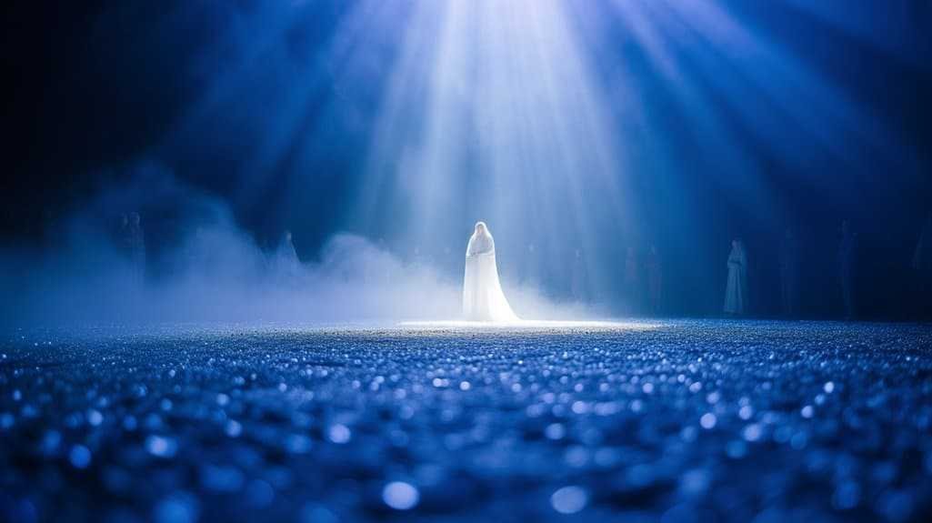 sapphire pavement symbolizes divine purity