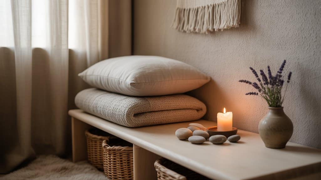 inspirational prayer closet decor