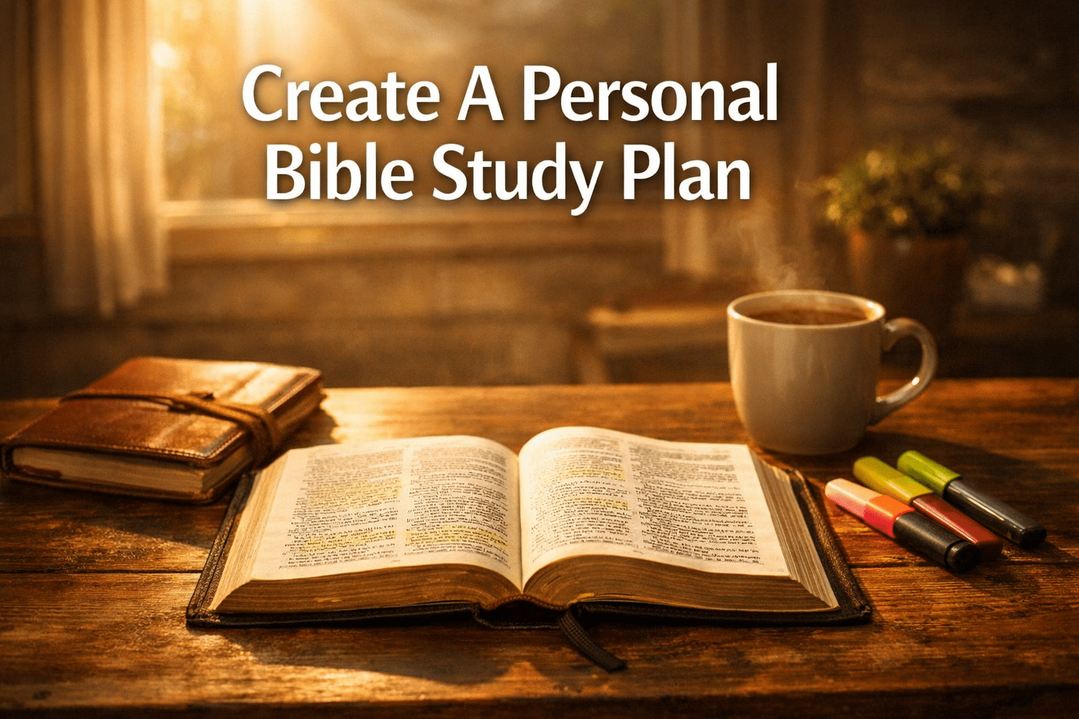 Create A Personal Bible Study Plan