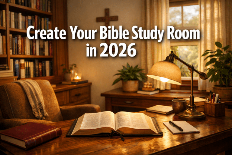 How to Create the Perfect Bible Study Room in 2026