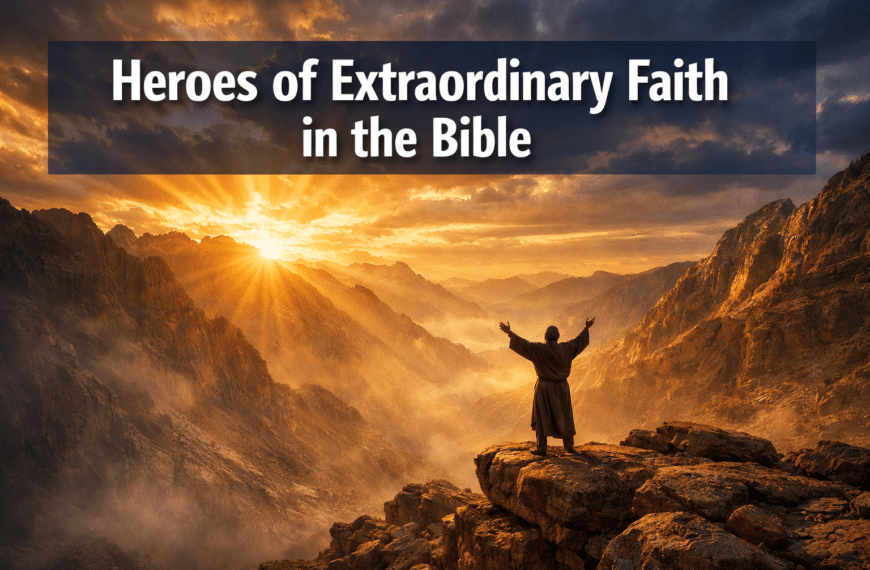 Heroes of Extraordinary Faith in the Bible