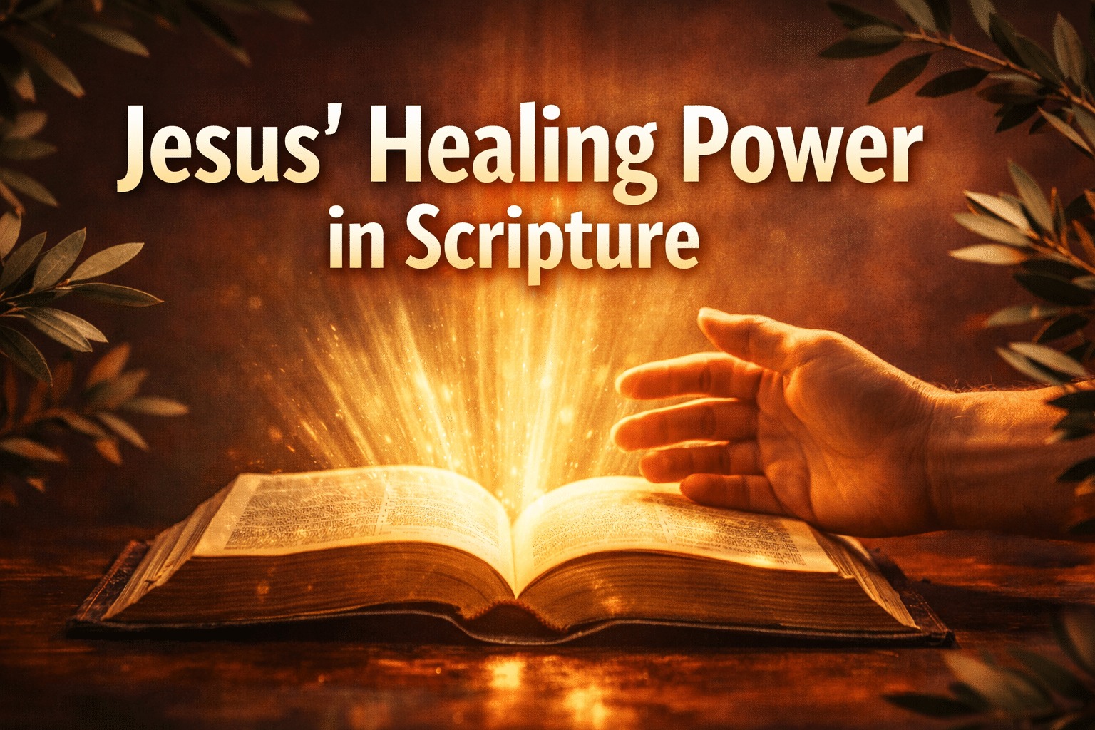 Jesus’ Healing Power in Scripture