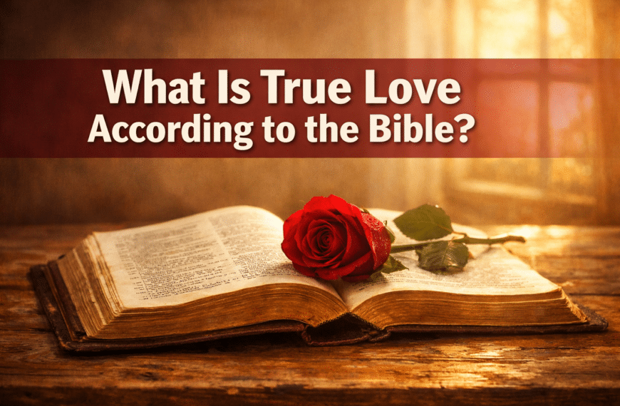 What is true love according to the Bible?