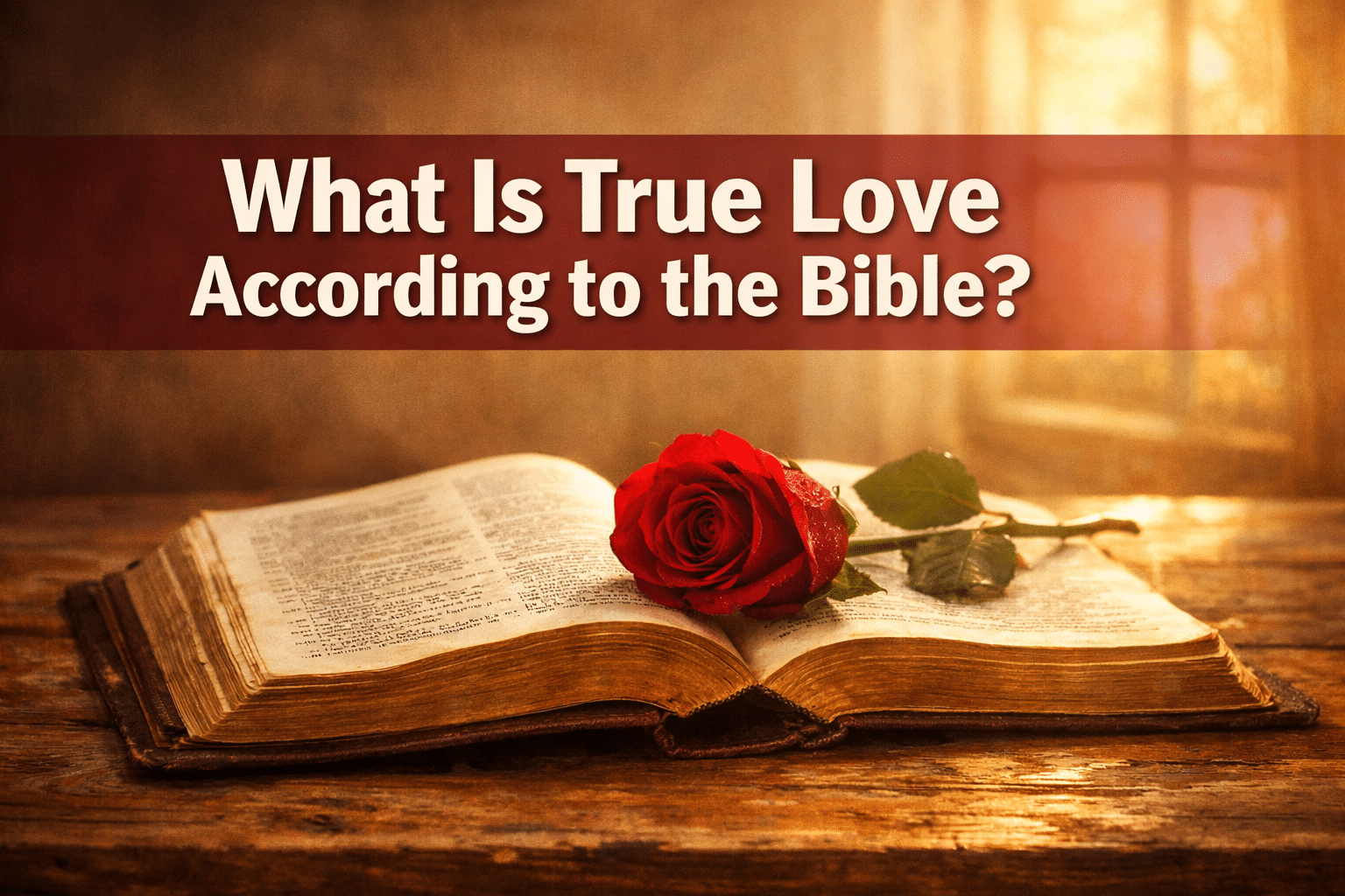 What is true love according to the Bible?
