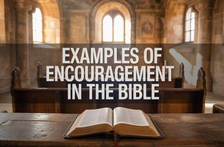biblical encouragement and support