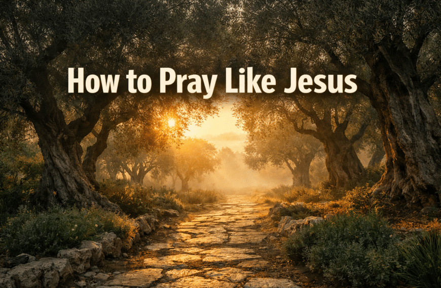 how to pray like Jesus