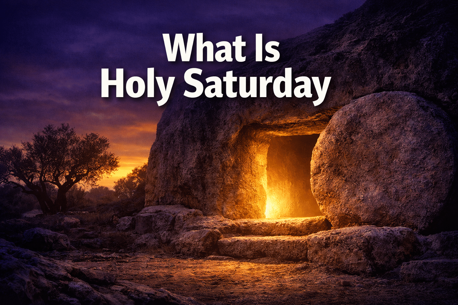 What Is Holy Saturday? The Sacred Day Between the Cross and the Empty Tomb