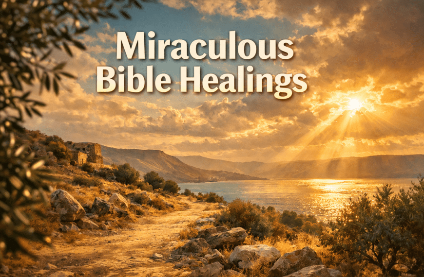 miraculous Bible healings