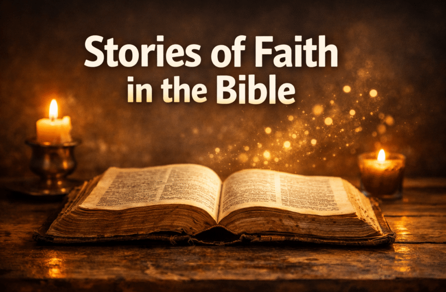 stories of faith in the Bible