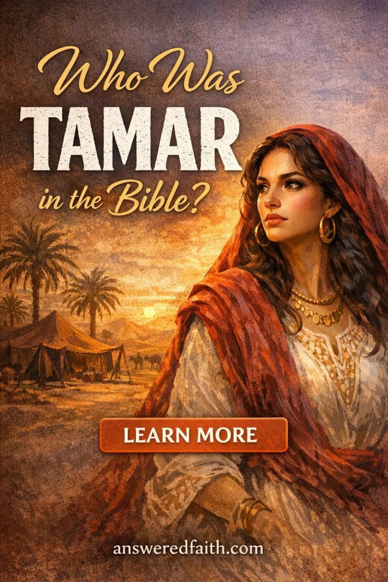Bible Character Study About Tamar