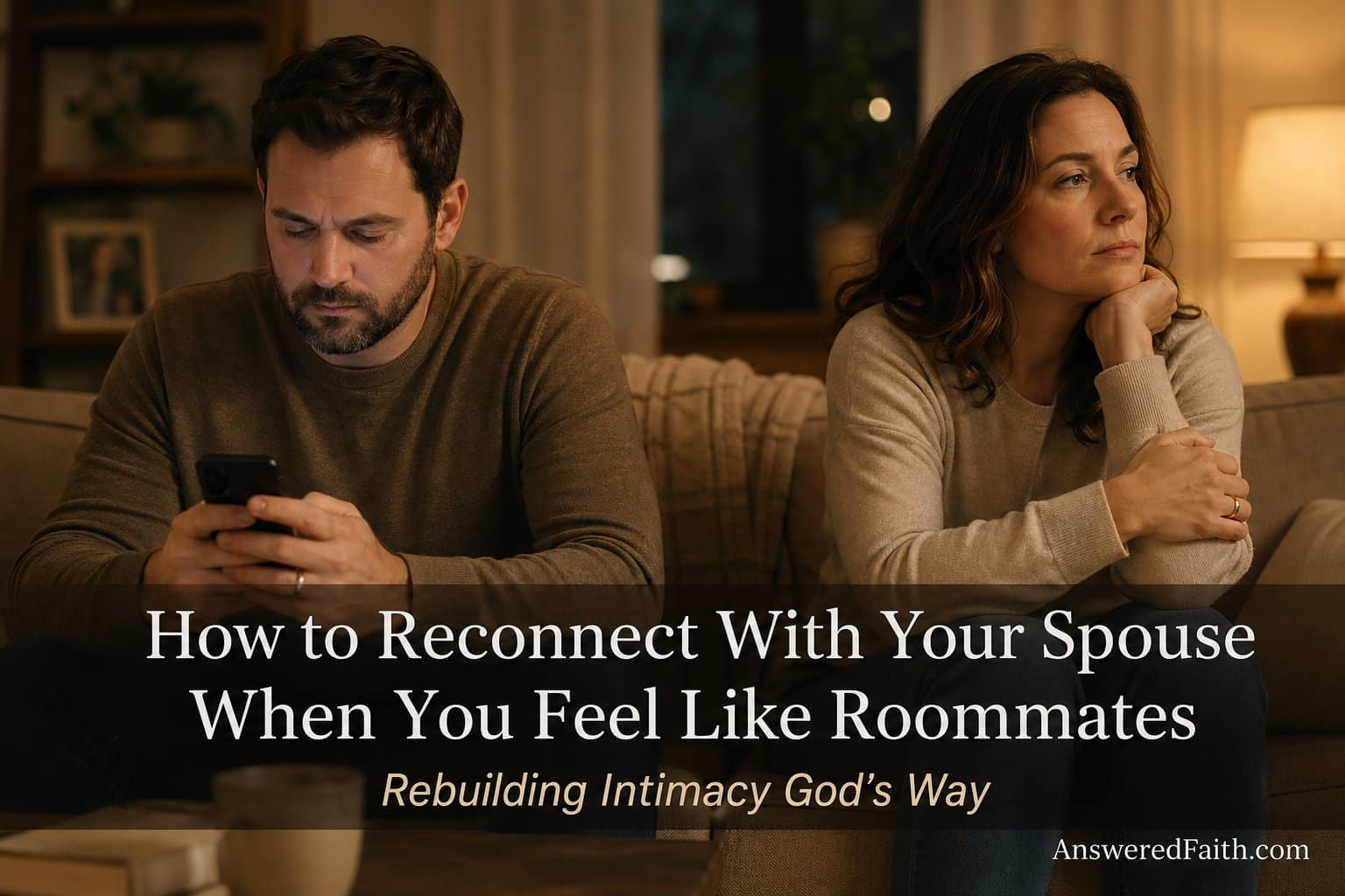 How to Reconnect With Your Spouse When You Feel Like Roommates