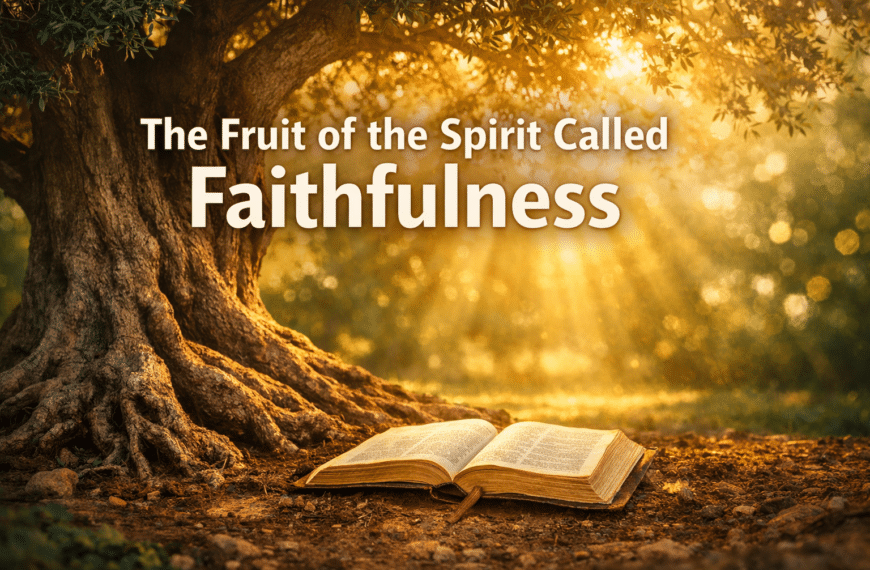 The Fruit of the Spirit Called Faithfulness: What It Means and How to Live It