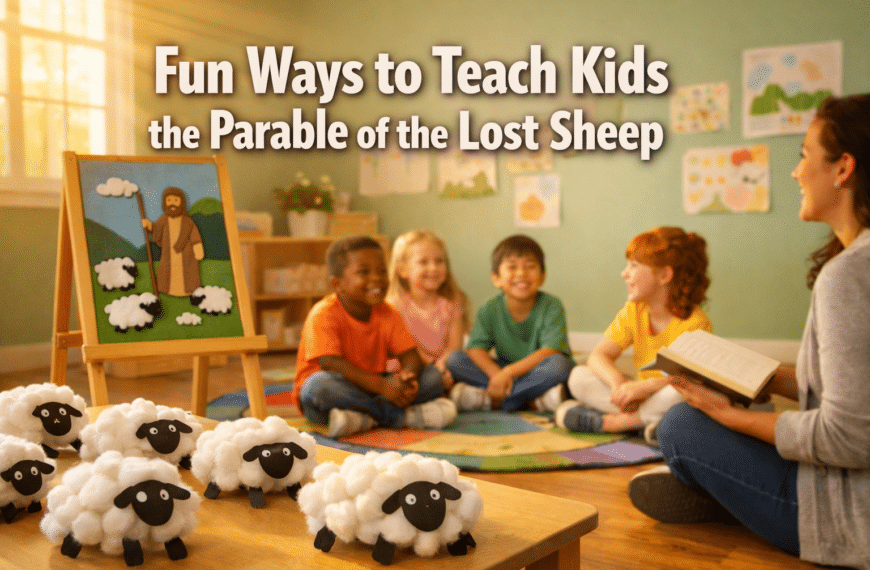 Fun Ways to Teach Kids the Parable of the Lost Sheep