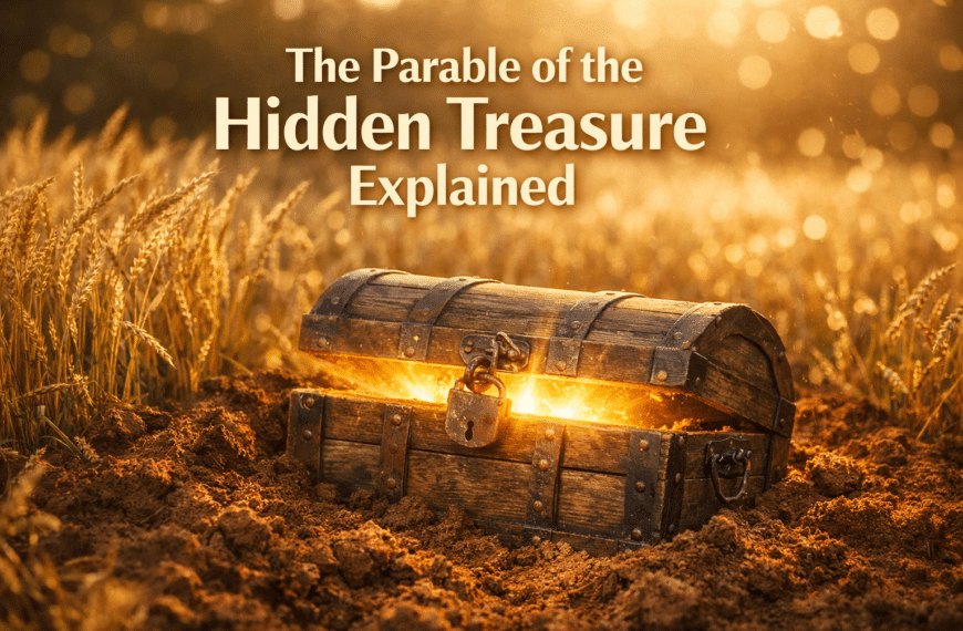 The Parable of the Hidden Treasure Explained: Why Jesus Said the Kingdom Is Worth Everything