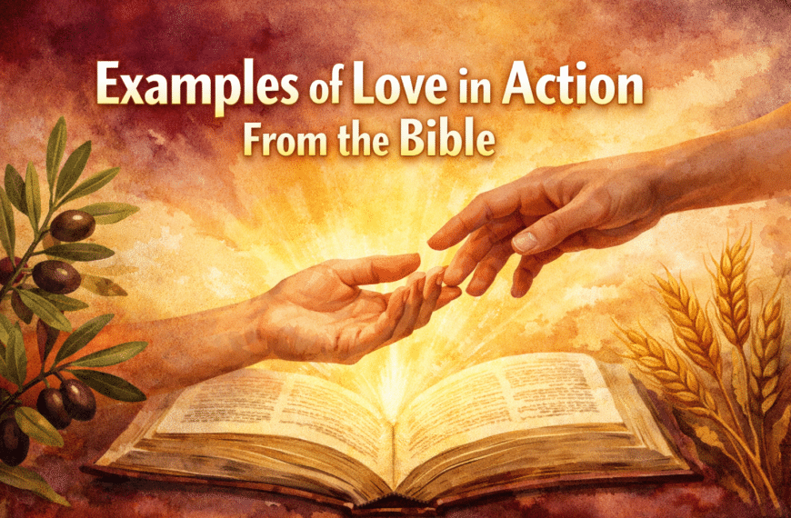 Examples of Love in Action From the Bible: 12 Powerful Stories That Still Transform Lives
