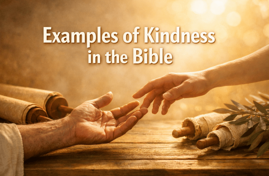 Examples of Kindness in the Bible: 12 Powerful Stories That Will Transform How You Treat Others