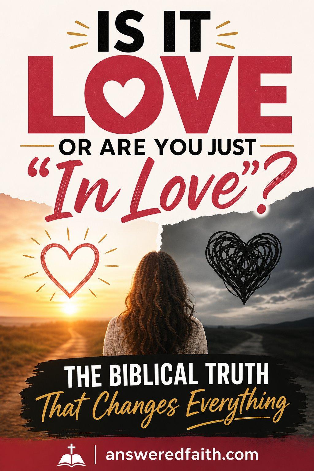 Is It Love or Are You Just In Love The Biblical Truth That Changes Everything