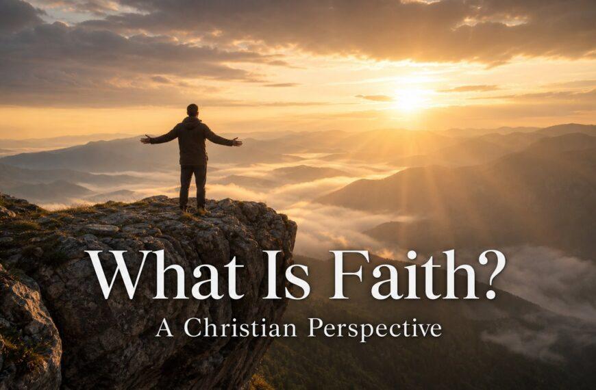 What Is Faith? A Christian Perspective