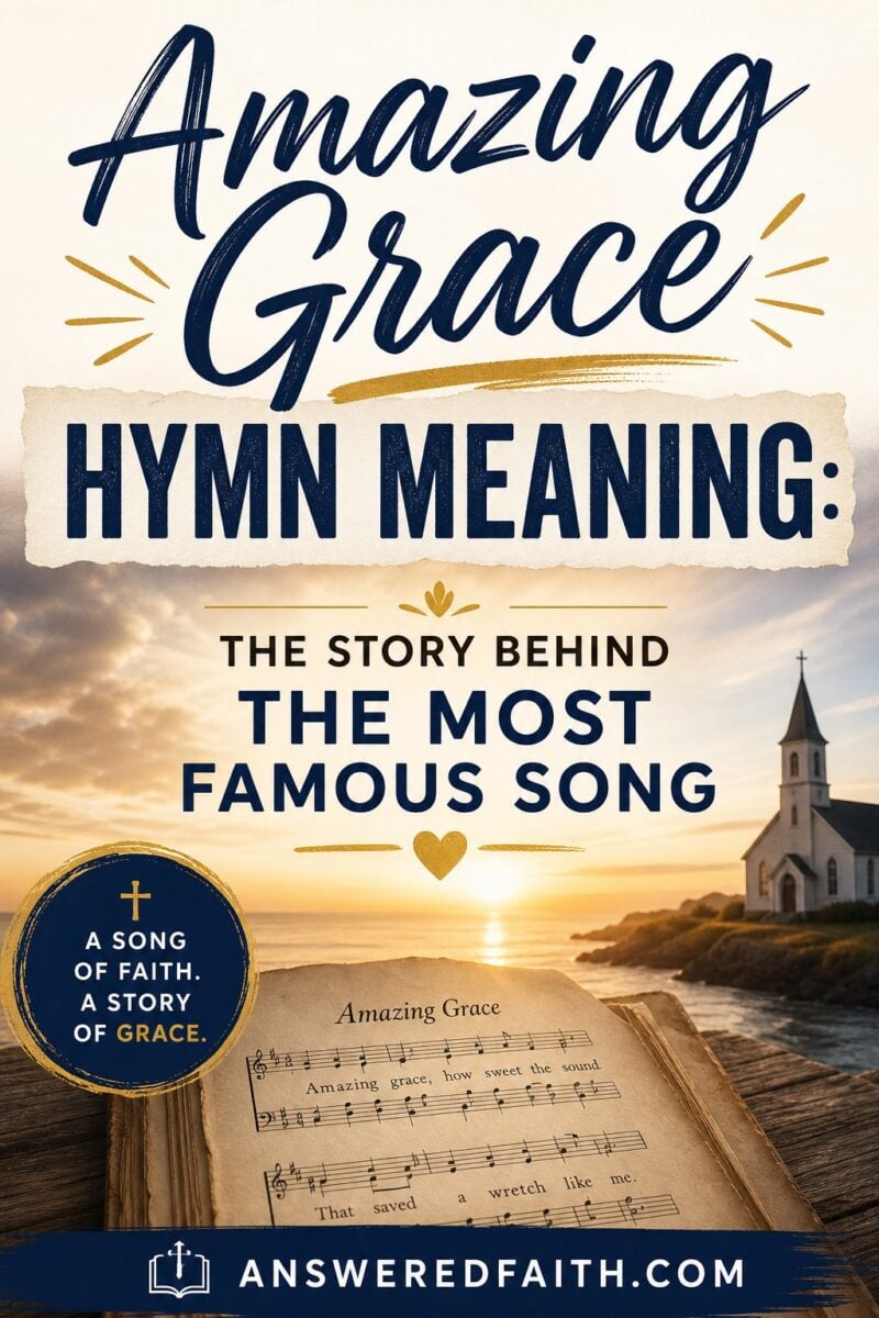 Amazing Grace Hymn Meaning The Story Behind the Most Famous Song